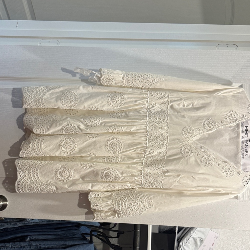 RED Valentino Cream Lace Dress